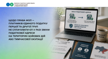 Чи втрачають ФОП 1-2 груп право не сплачувати ЄП при зміні податкової адреси