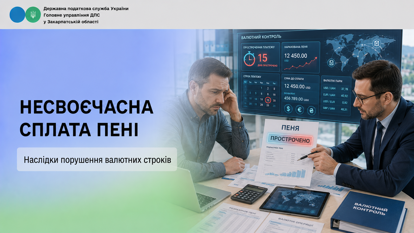 Несвоєчасна сплата пені: наслідки порушення валютних строків