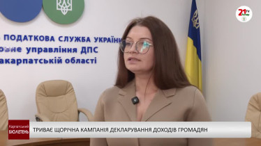 Триває щорічна кампанія декларування доходів громадян